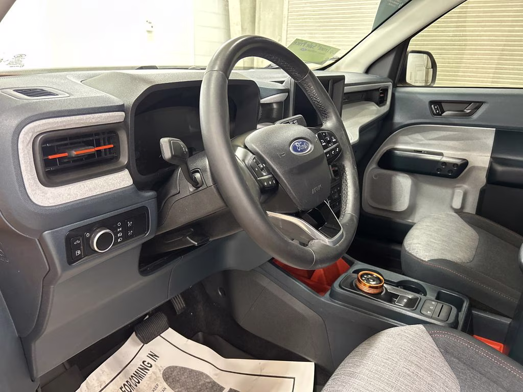 2023 Cyber Orange Metallic Tricoat Ford Maverick XLT FWD Truck