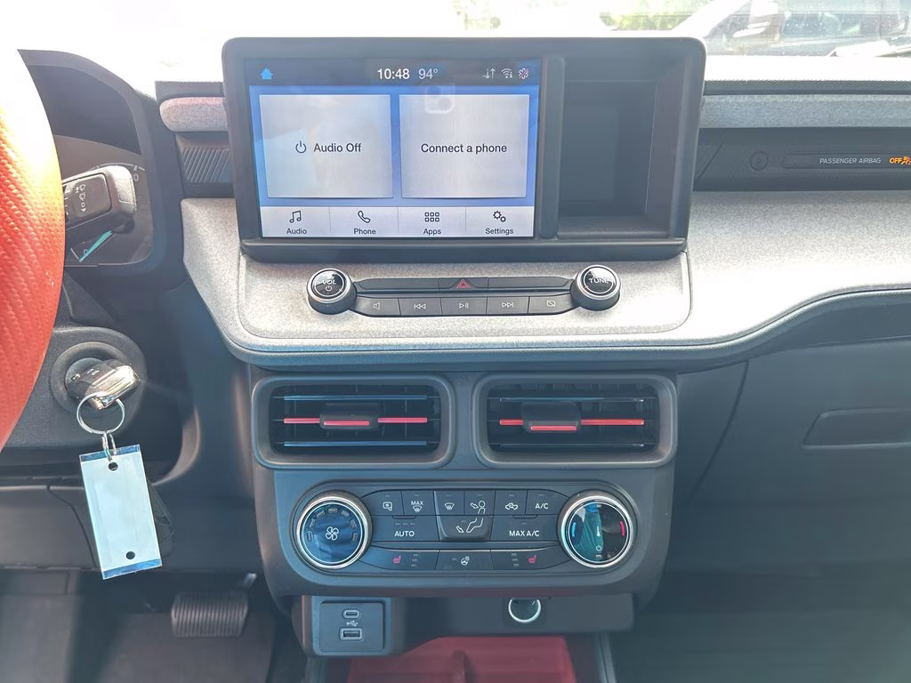2023 Cyber Orange Metallic Tricoat Ford Maverick XLT FWD Truck