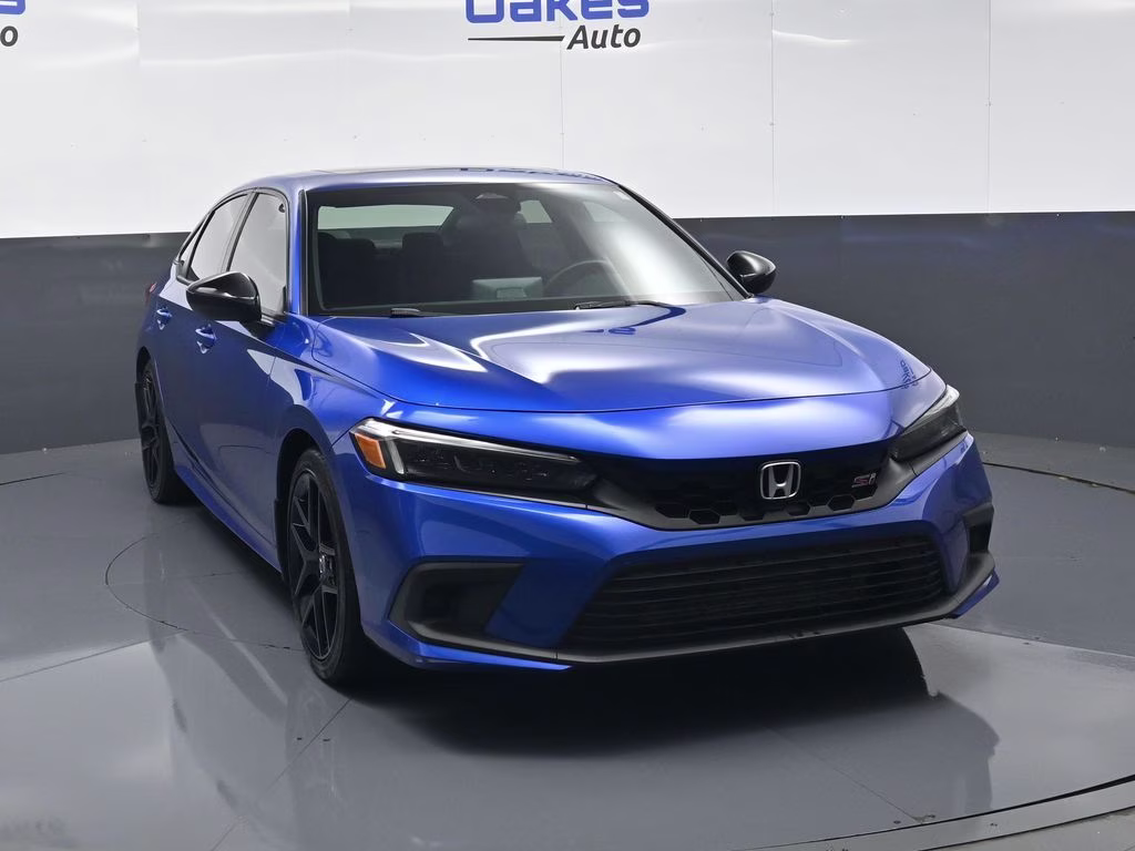 2023 Aegean Blue Metallic Honda Civic Si FWD Sedan