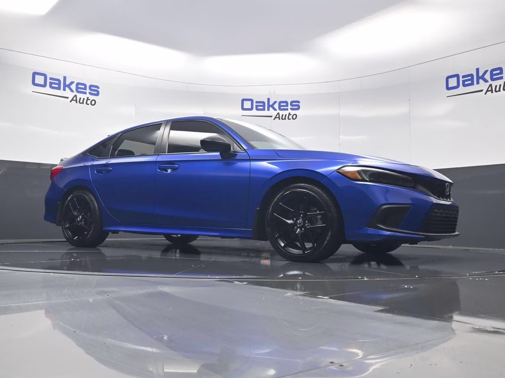 2023 Aegean Blue Metallic Honda Civic Si FWD Sedan