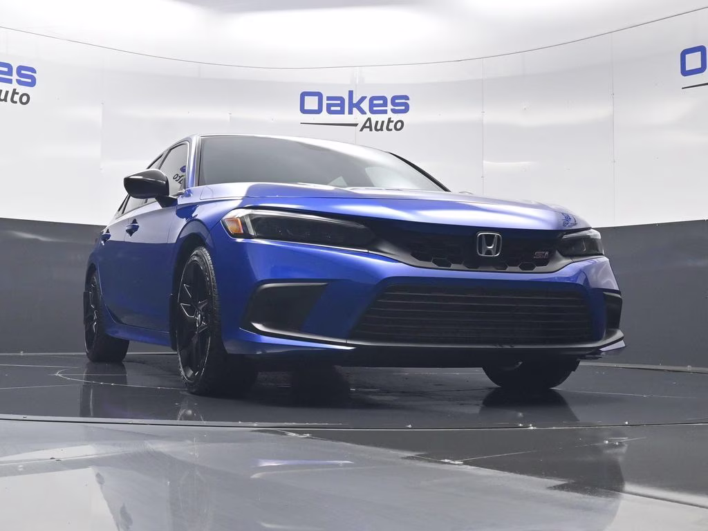 2023 Aegean Blue Metallic Honda Civic Si FWD Sedan