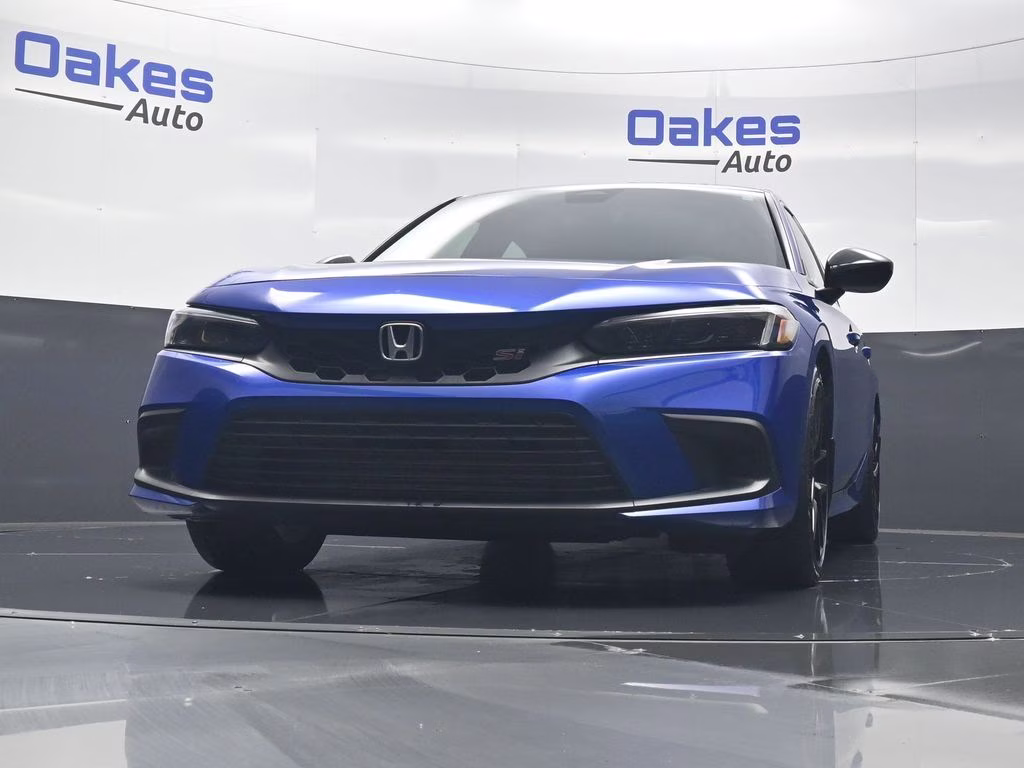 2023 Aegean Blue Metallic Honda Civic Si FWD Sedan