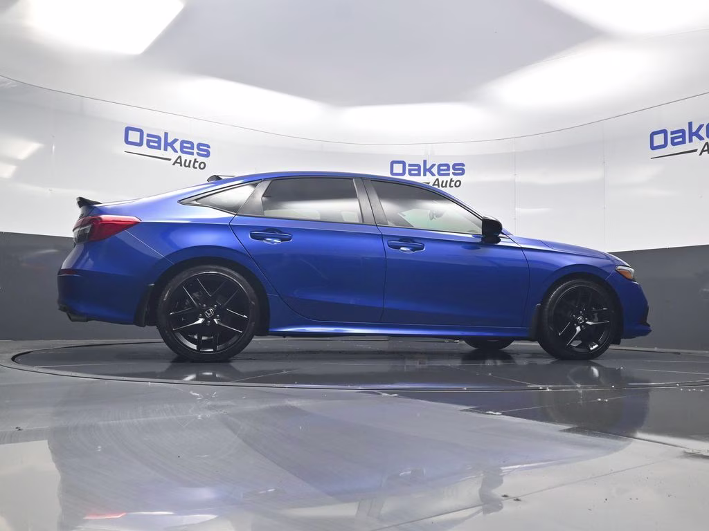 2023 Aegean Blue Metallic Honda Civic Si FWD Sedan