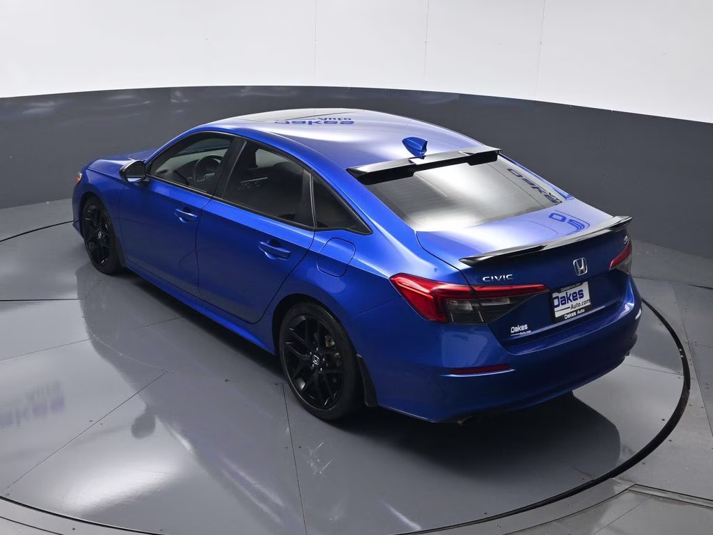 2023 Aegean Blue Metallic Honda Civic Si FWD Sedan