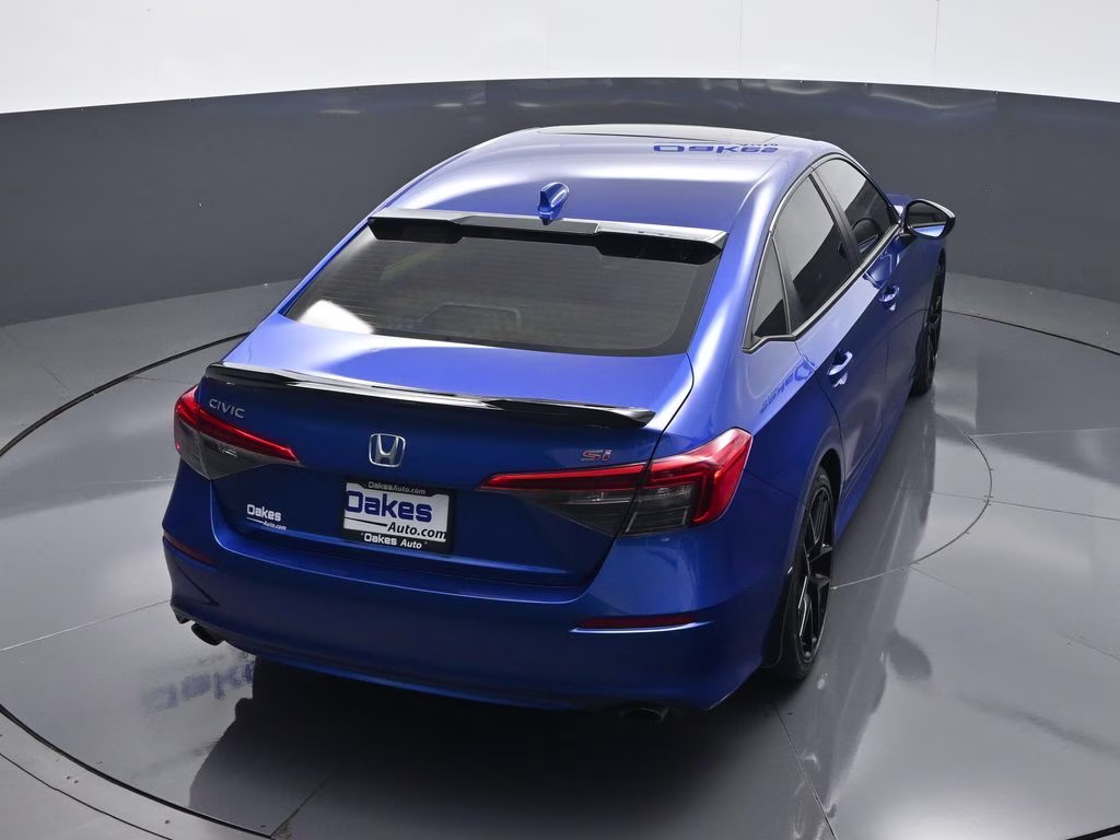 2023 Aegean Blue Metallic Honda Civic Si FWD Sedan