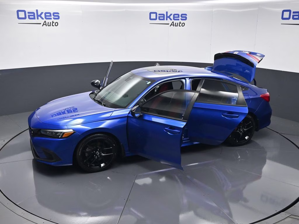 2023 Aegean Blue Metallic Honda Civic Si FWD Sedan