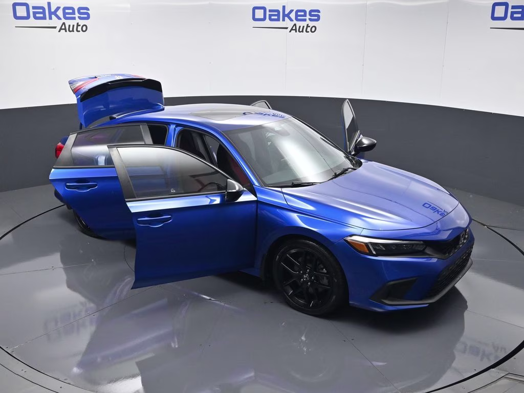 2023 Aegean Blue Metallic Honda Civic Si FWD Sedan