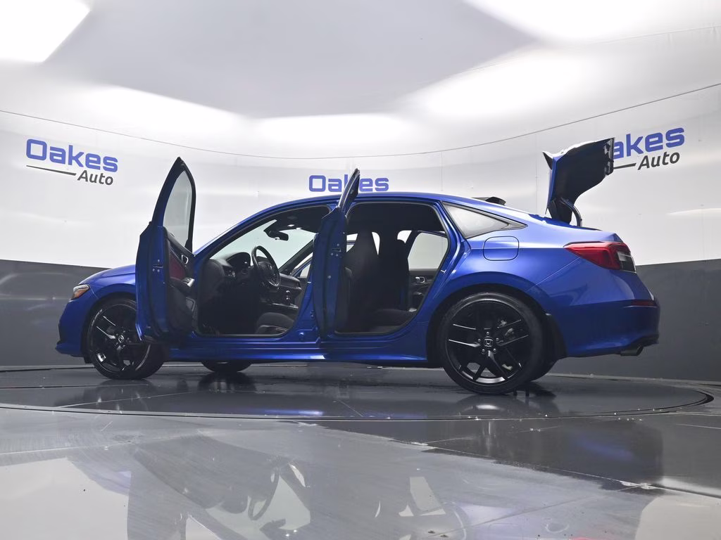 2023 Aegean Blue Metallic Honda Civic Si FWD Sedan