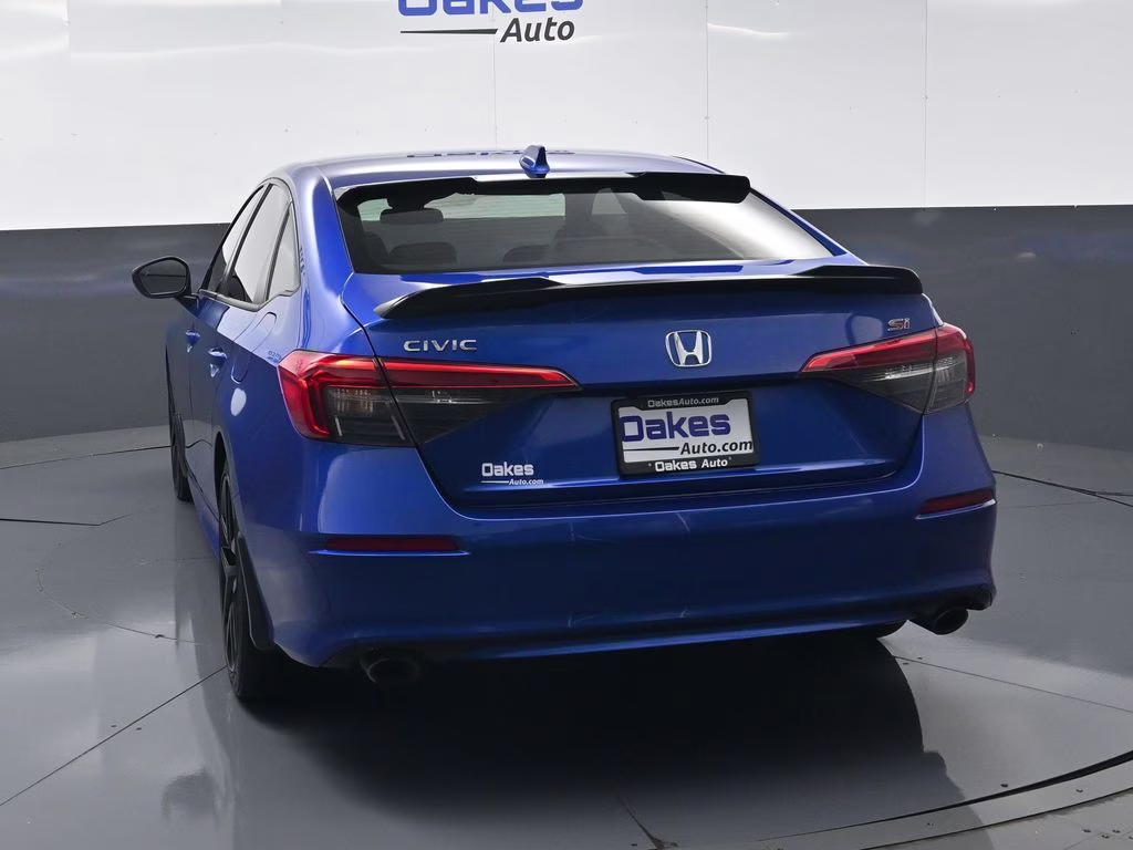2023 Aegean Blue Metallic Honda Civic Si FWD Sedan