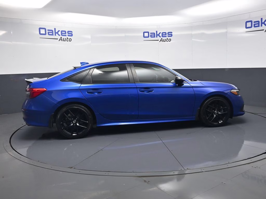 2023 Aegean Blue Metallic Honda Civic Si FWD Sedan