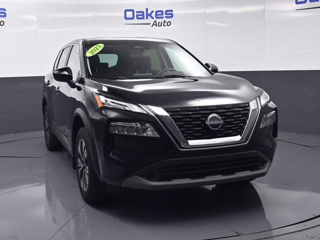 2023 Super Black Nissan Rogue SV AWD SUV