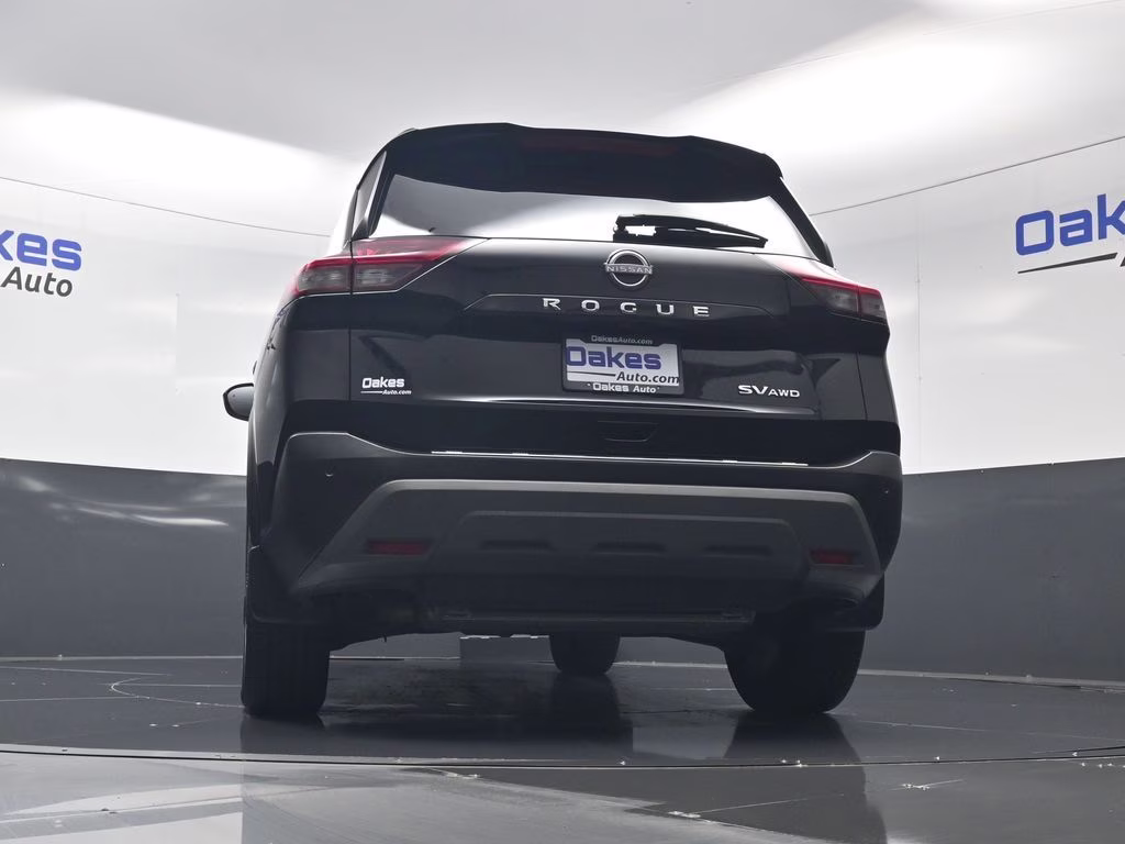 2023 Super Black Nissan Rogue SV AWD SUV