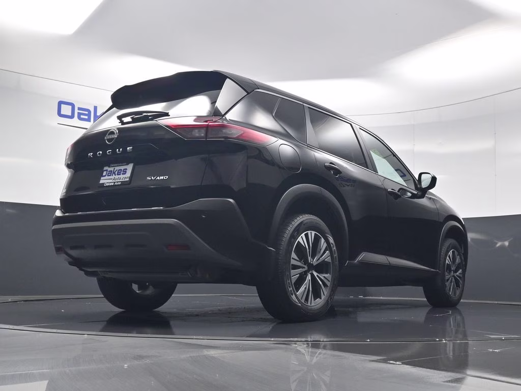 2023 Super Black Nissan Rogue SV AWD SUV