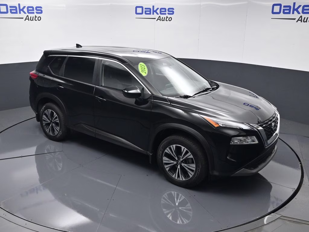 2023 Super Black Nissan Rogue SV AWD SUV
