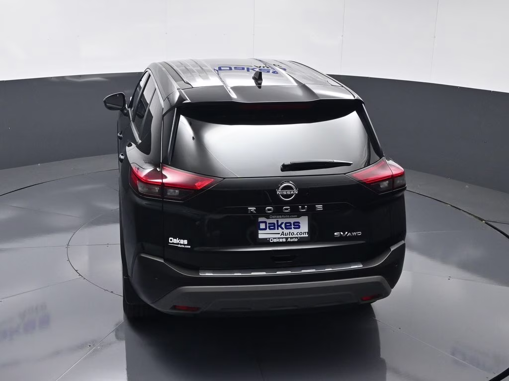 2023 Super Black Nissan Rogue SV AWD SUV