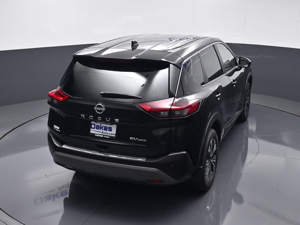 2023 Super Black Nissan Rogue SV AWD SUV
