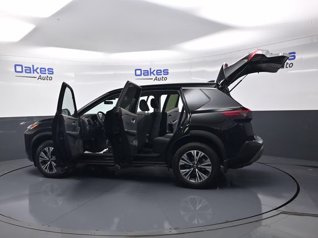 2023 Super Black Nissan Rogue SV AWD SUV