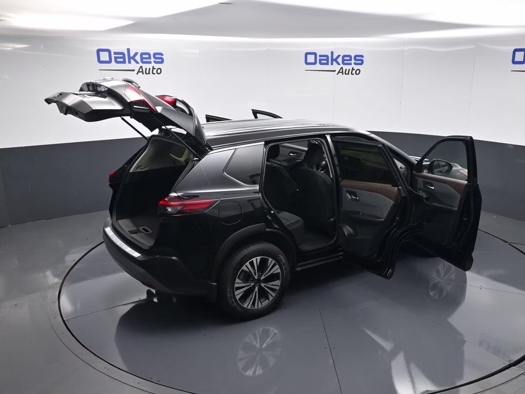 2023 Super Black Nissan Rogue SV AWD SUV
