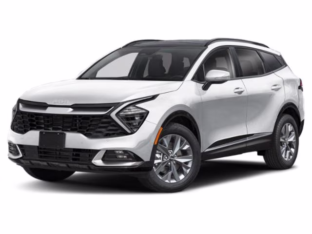 2025 Snow White Pearl Kia Sportage Hybrid SX-Prestige AWD SUV