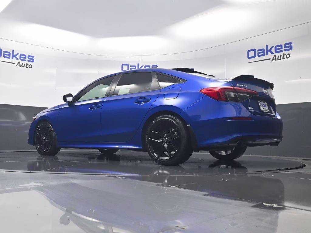 2023 Aegean Blue Metallic Honda Civic Si FWD Sedan