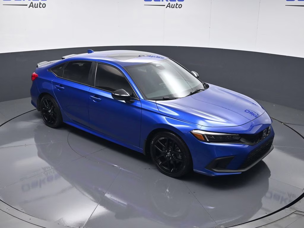2023 Aegean Blue Metallic Honda Civic Si FWD Sedan