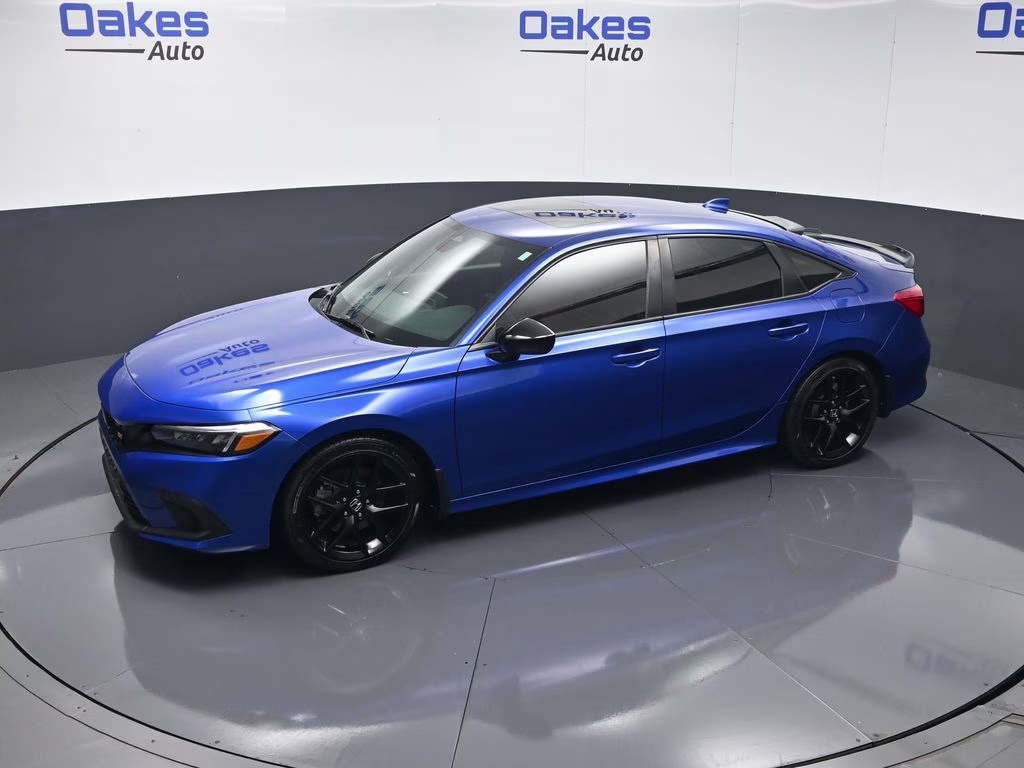 2023 Aegean Blue Metallic Honda Civic Si FWD Sedan