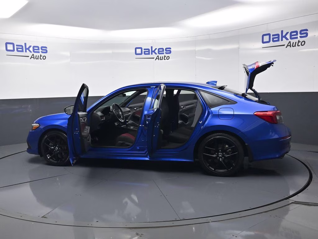 2023 Aegean Blue Metallic Honda Civic Si FWD Sedan