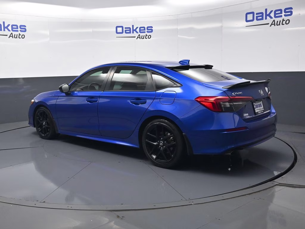 2023 Aegean Blue Metallic Honda Civic Si FWD Sedan