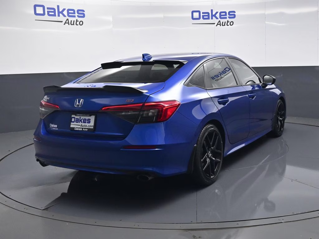 2023 Aegean Blue Metallic Honda Civic Si FWD Sedan