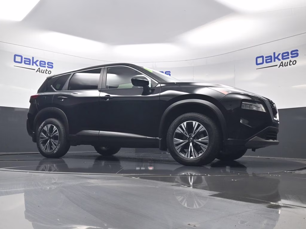 2023 Super Black Nissan Rogue SV AWD SUV