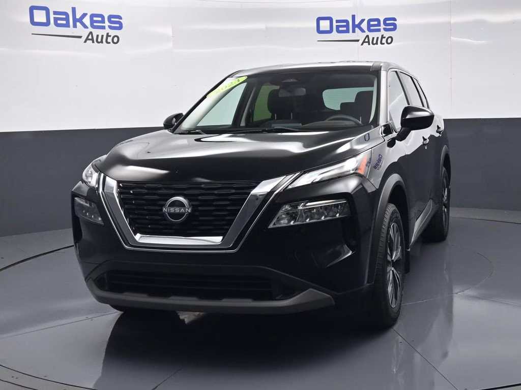 2023 Super Black Nissan Rogue SV AWD SUV