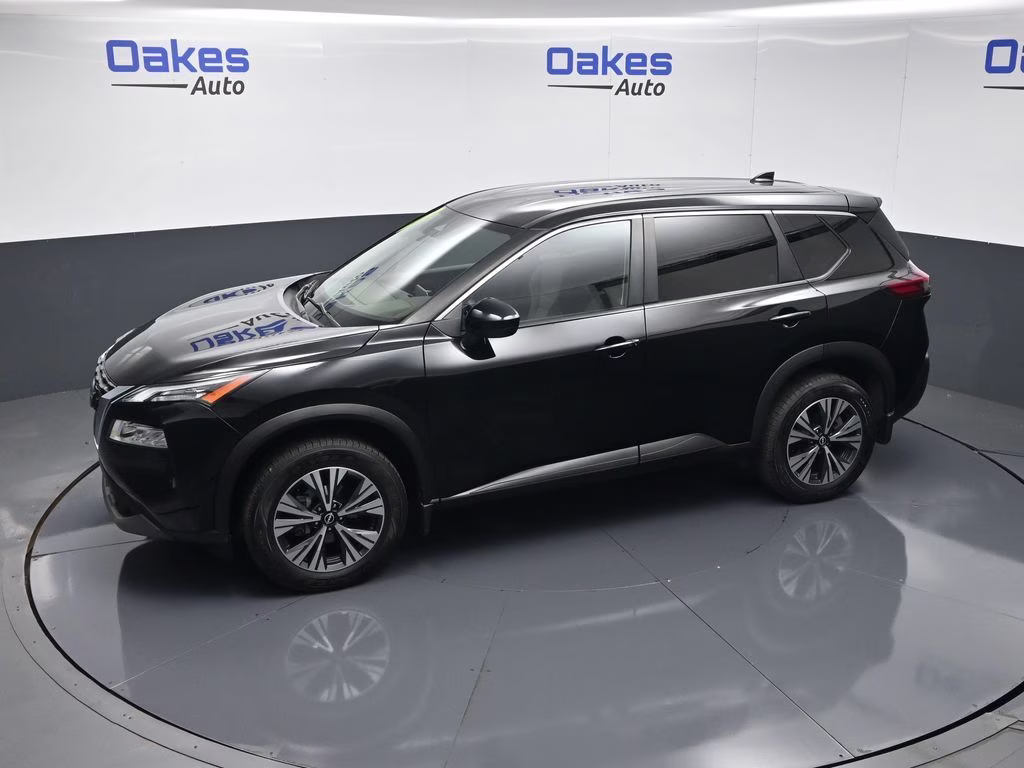 2023 Super Black Nissan Rogue SV AWD SUV