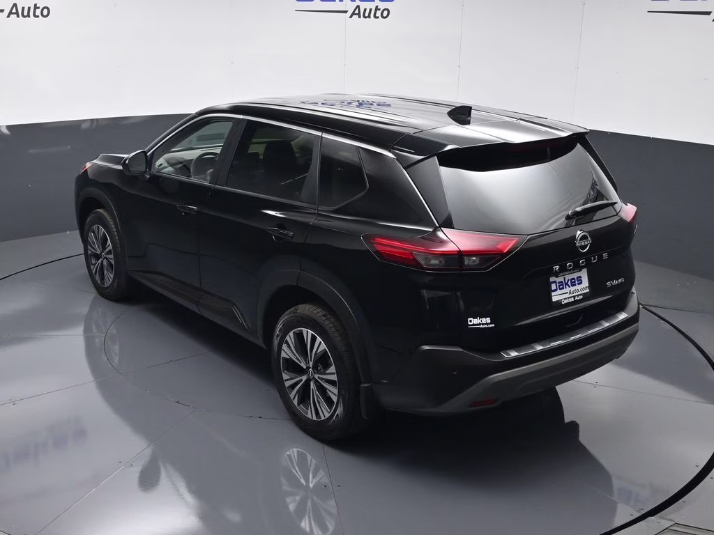 2023 Super Black Nissan Rogue SV AWD SUV