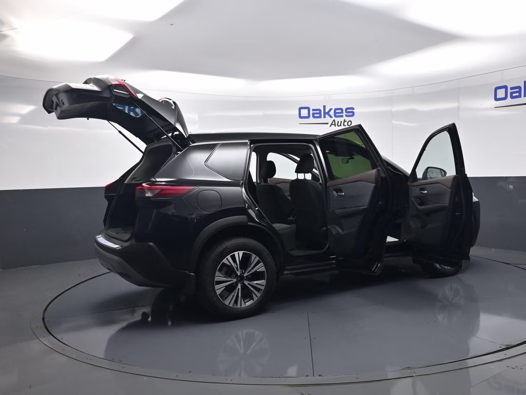 2023 Super Black Nissan Rogue SV AWD SUV