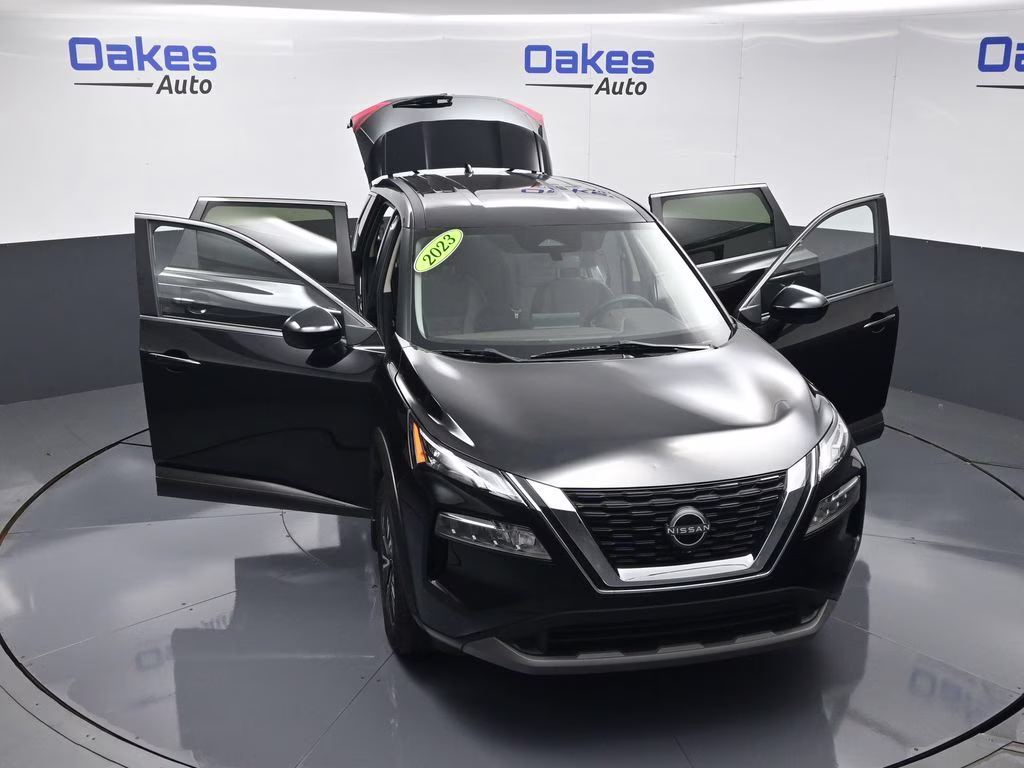 2023 Super Black Nissan Rogue SV AWD SUV