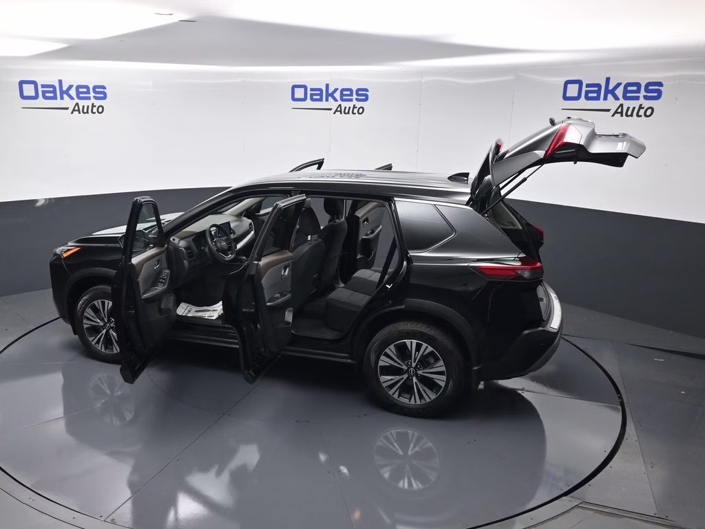 2023 Super Black Nissan Rogue SV AWD SUV