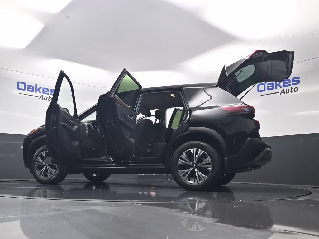 2023 Super Black Nissan Rogue SV AWD SUV