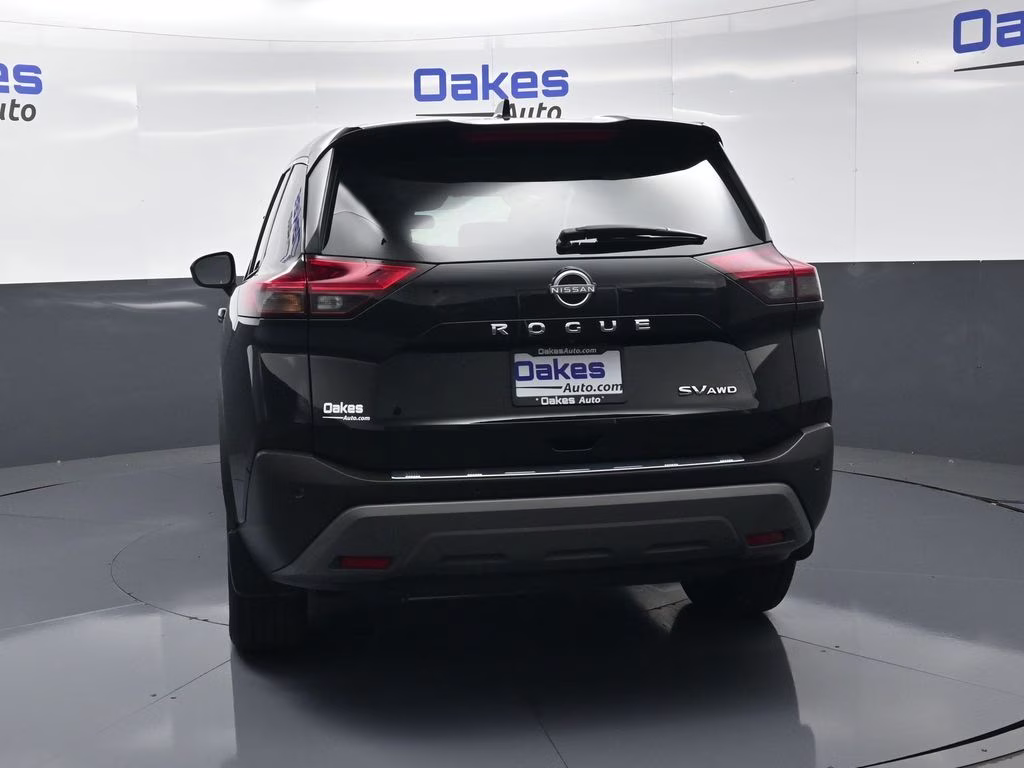 2023 Super Black Nissan Rogue SV AWD SUV