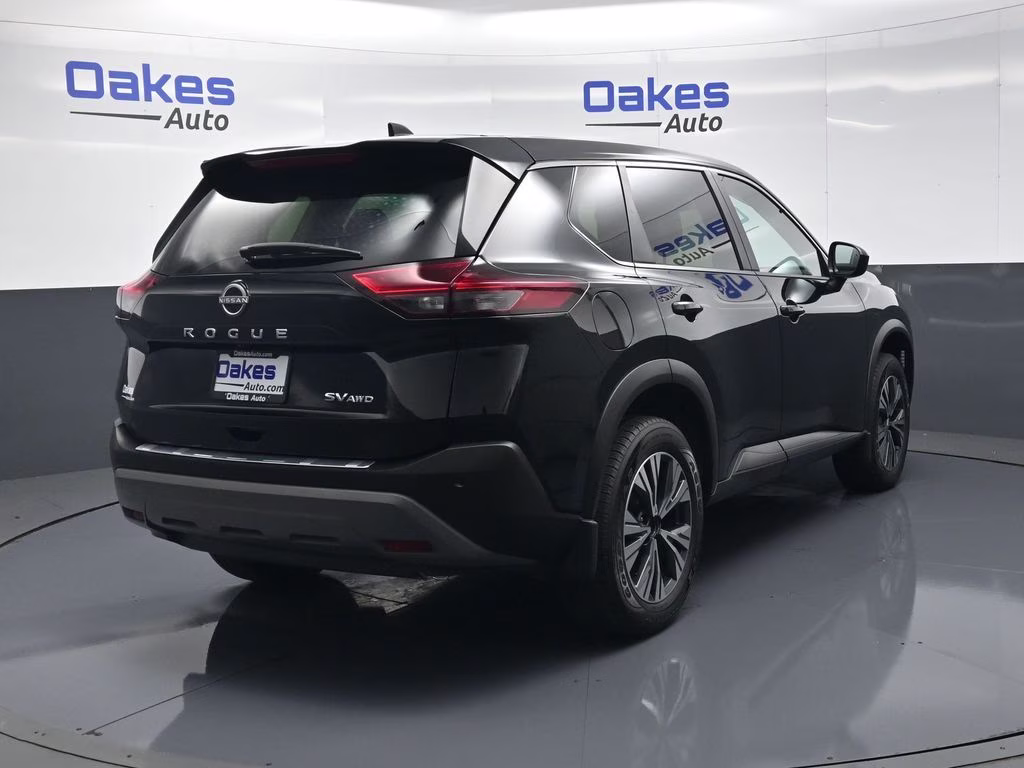 2023 Super Black Nissan Rogue SV AWD SUV