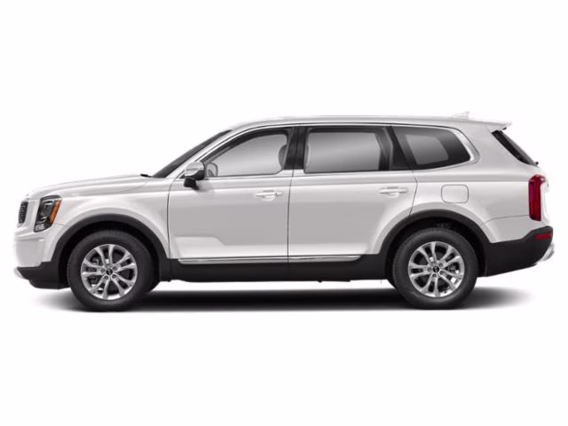 2020 Snow White Pearl Kia Telluride LX FWD SUV