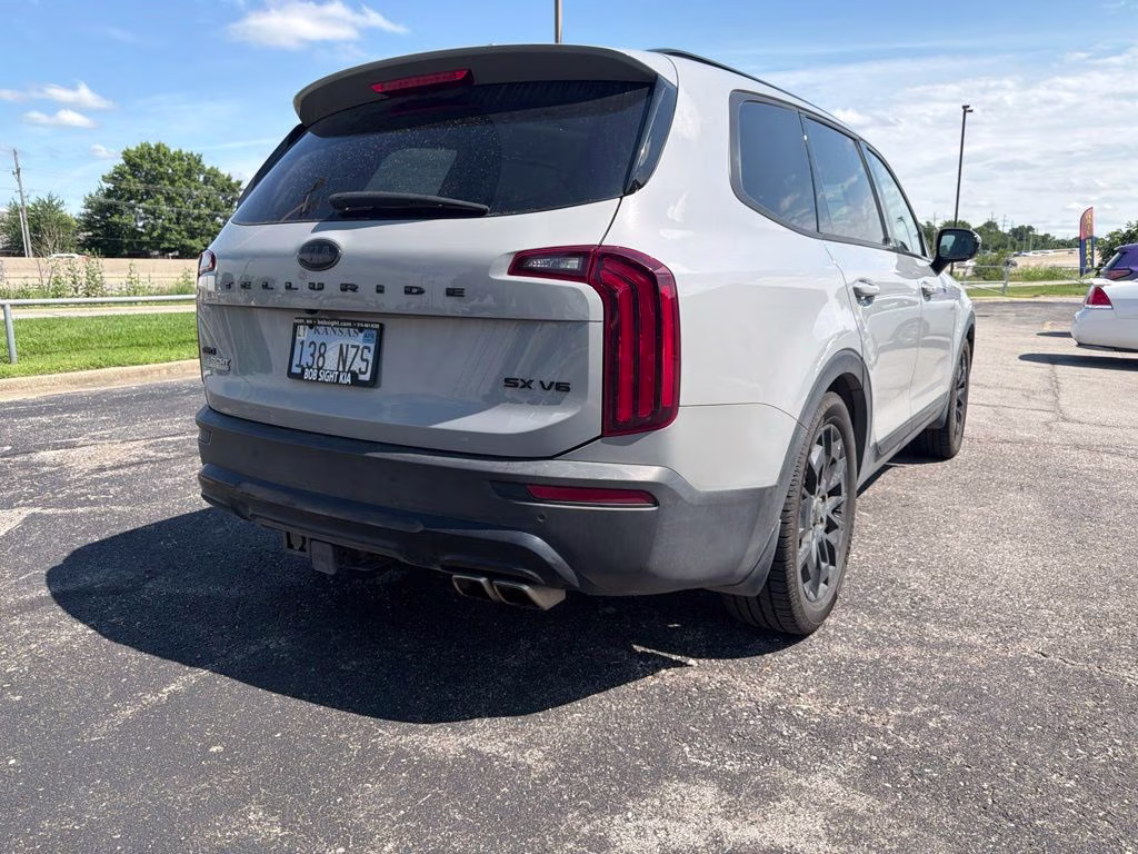 2021 Wolf Gray Kia Telluride SX AWD SUV