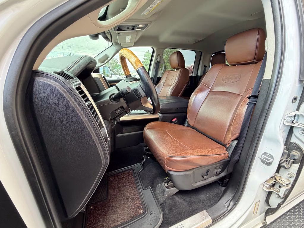 2013 Bright White Clearcoat Ram 1500 Laramie Longhorn 4X4 Truck