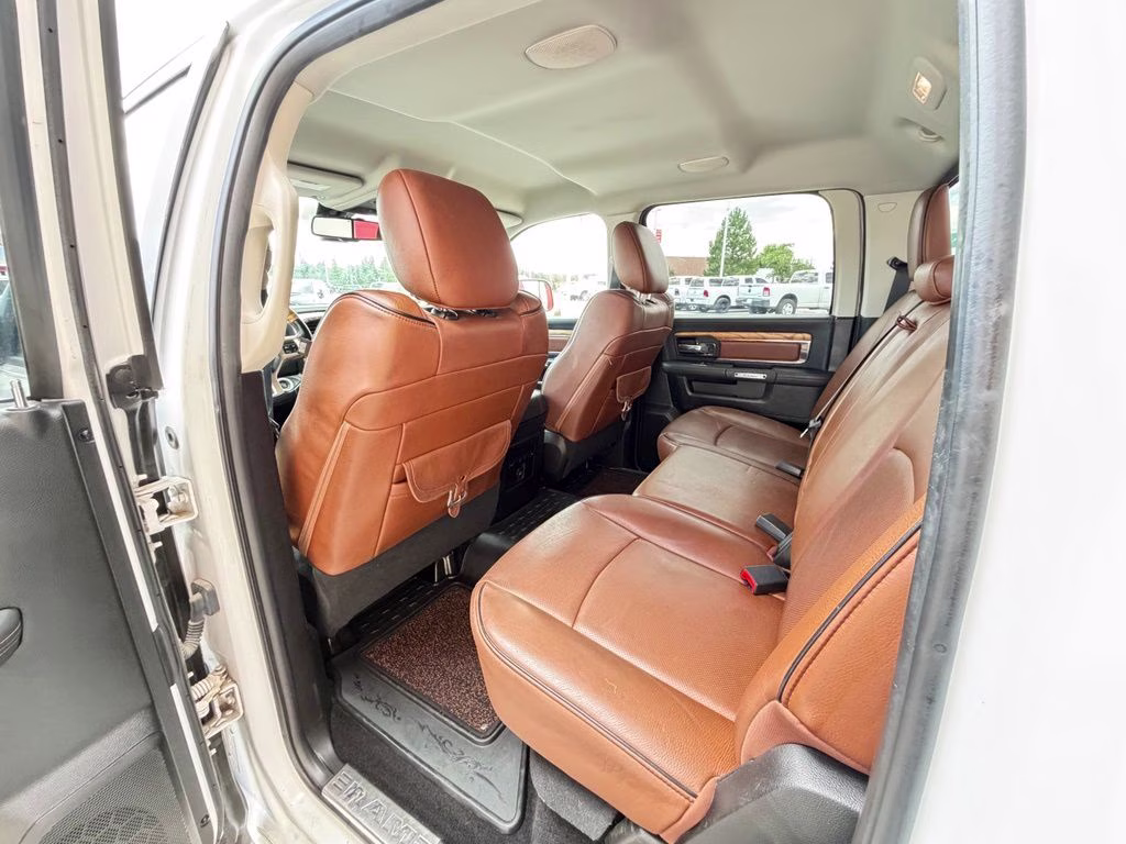 2013 Bright White Clearcoat Ram 1500 Laramie Longhorn 4X4 Truck