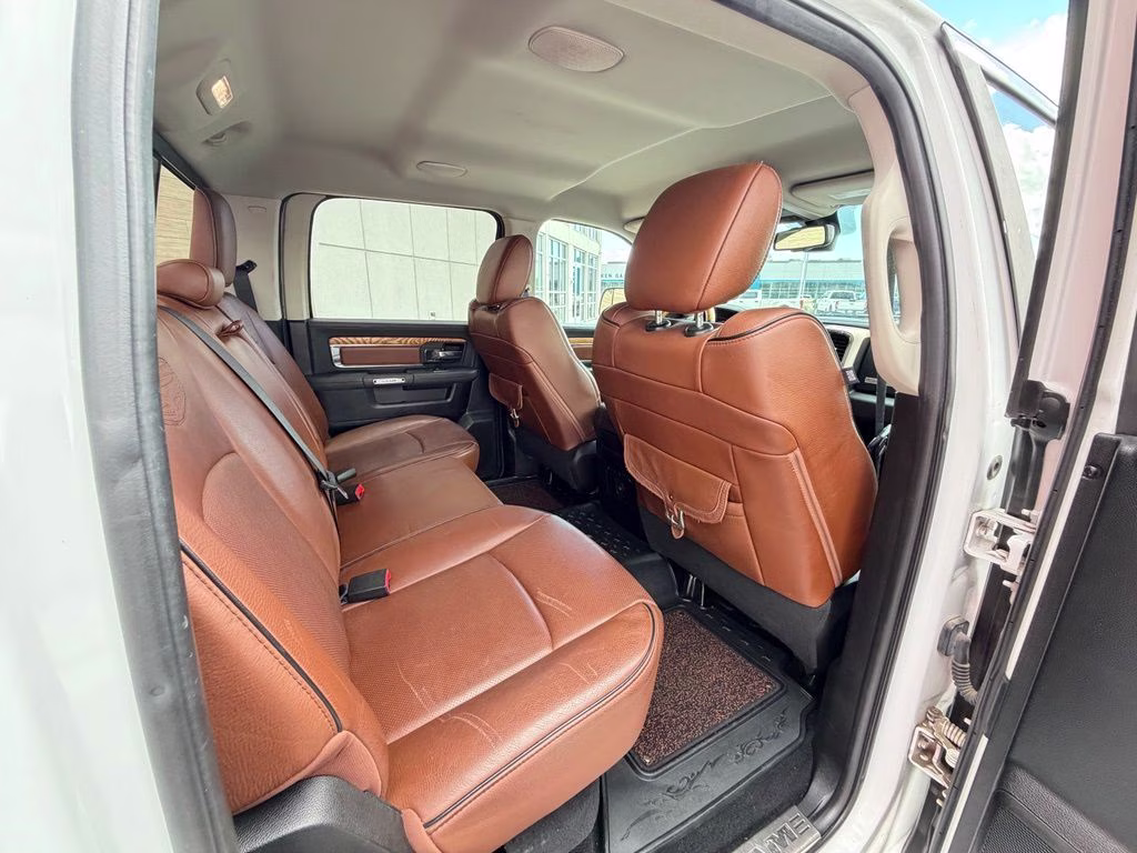 2013 Bright White Clearcoat Ram 1500 Laramie Longhorn 4X4 Truck