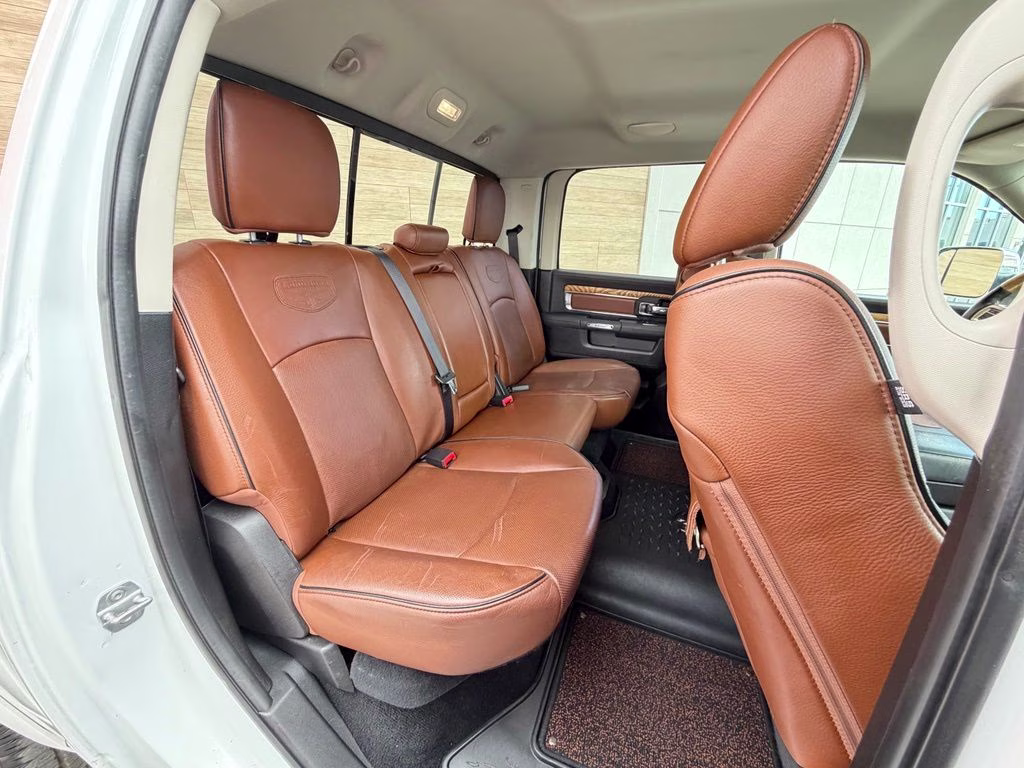 2013 Bright White Clearcoat Ram 1500 Laramie Longhorn 4X4 Truck