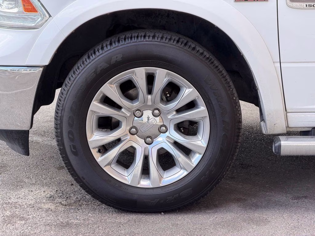 2013 Bright White Clearcoat Ram 1500 Laramie Longhorn 4X4 Truck