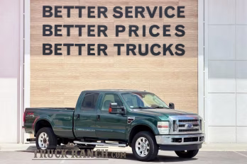 2008 Green Ford Super Duty F-350 SRW XL 4X4 Truck