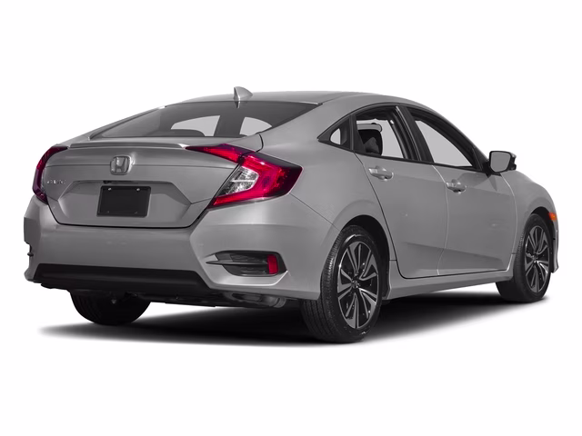 2017 Silver Honda Civic EX-T FWD Sedan