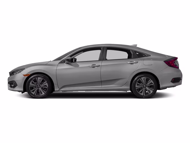 2017 Silver Honda Civic EX-T FWD Sedan