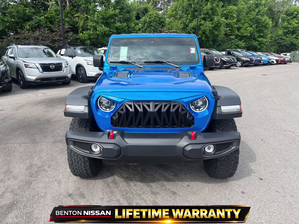 2024 Hydro Blue Pearl Coat Jeep Wrangler Rubicon 4X4 SUV